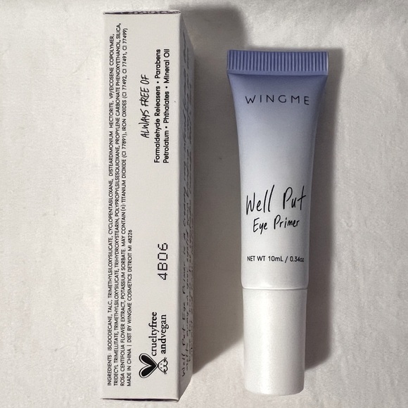 ⭐️NIB⭐️ WINGME COSMETICS Well Put Eye Primer⭐️Full Size Eye Shadow Primer⭐️ - Picture 3 of 6